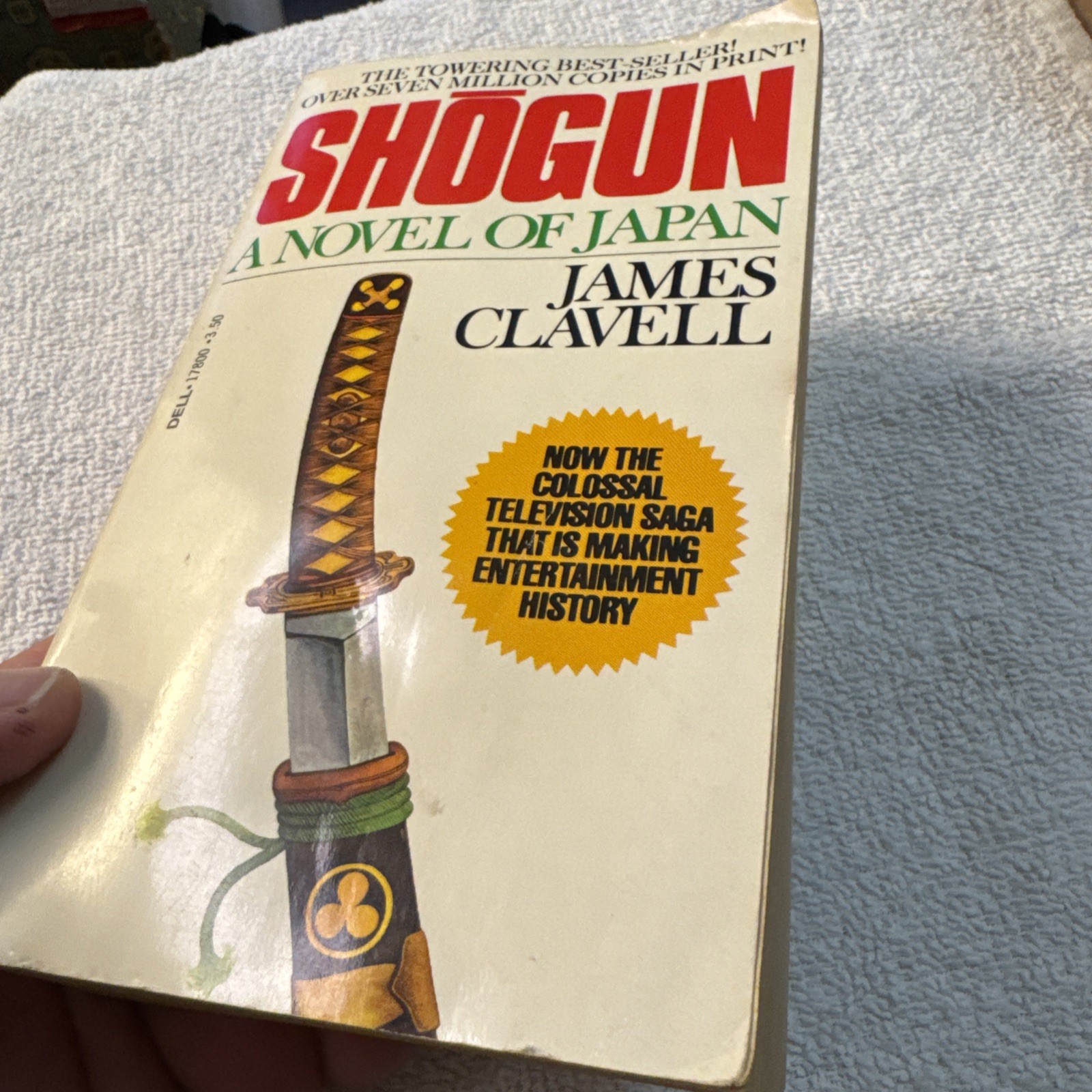 Shogun A Novel of Japan James Clavell Dell Paperback Book ( Read )