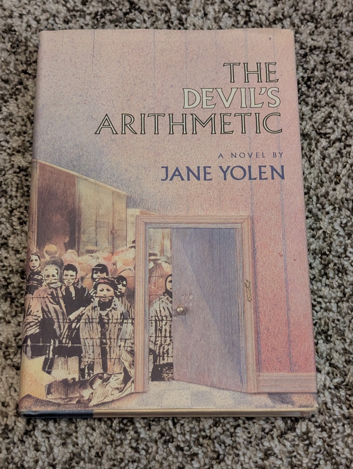 Vintage SIGNED The Devil&rsquo;s Arthmetric by Jane Yolen Hardback Book Excellent Cond