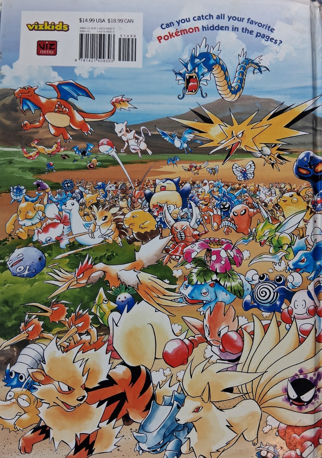 Pair of « Let&rsquo;s Find Pokemon! » Hardcover GOLD & SILVER / SPECIAL COMPLETE EDITION