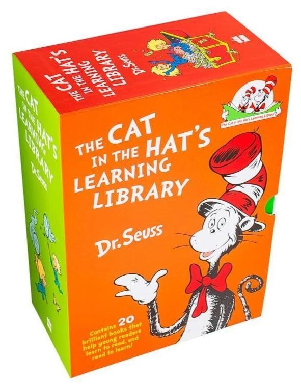 The Cat in The Hat&rsquo;s Learning Library 20 Books Box Set By Dr Seuss-Ages 5-7 -PB