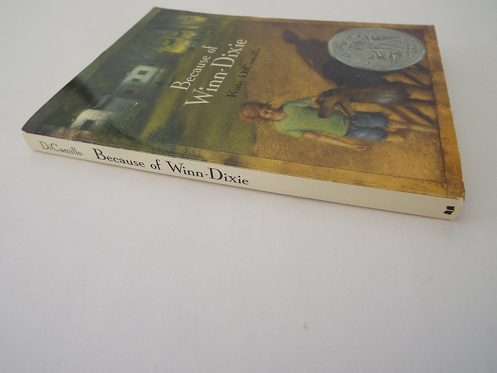 Because of Winn-Dixie Book by Kate DiCamillo SIGNED AUTOGRAPHED