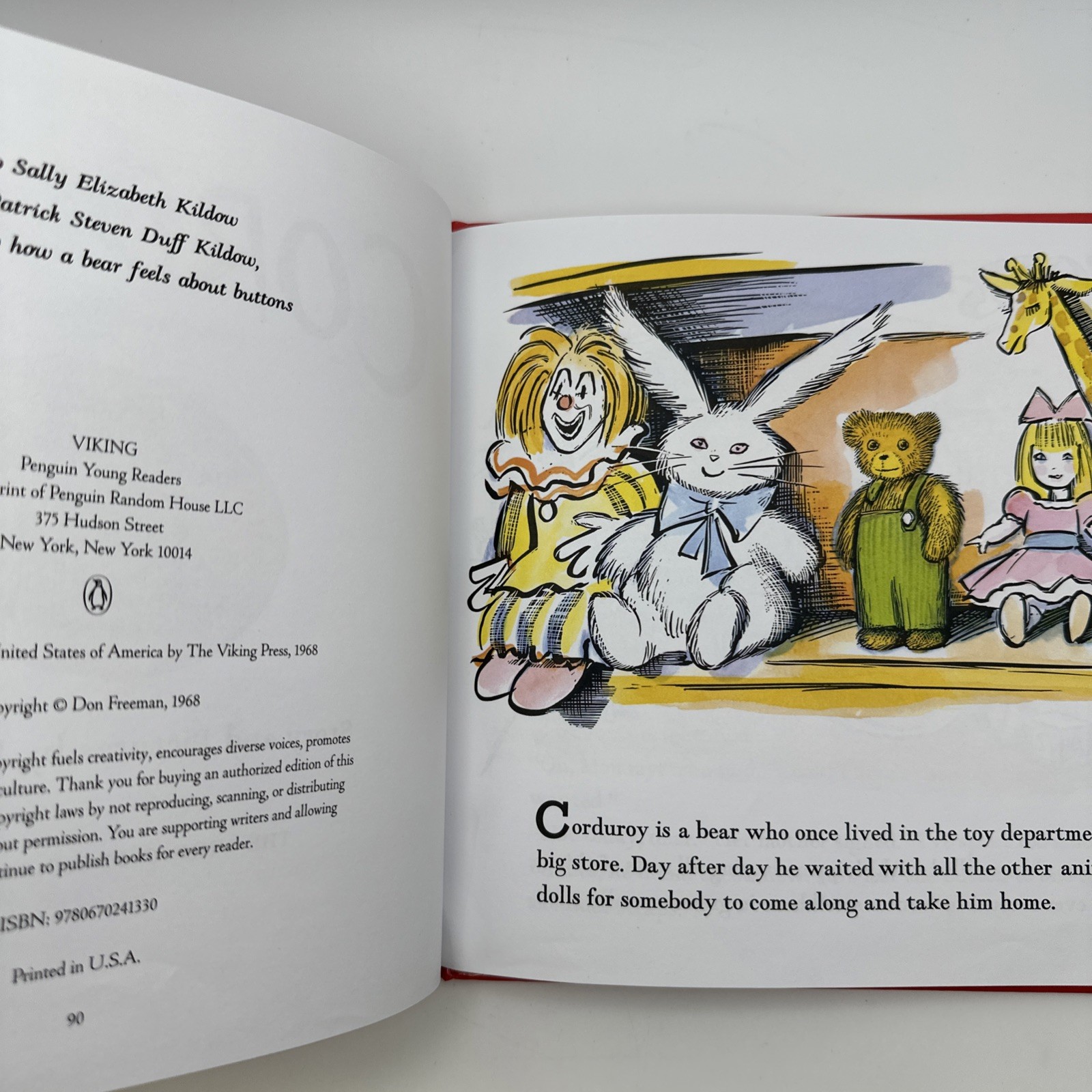 Corduroy by Don Freeman (1968, Hardcover)