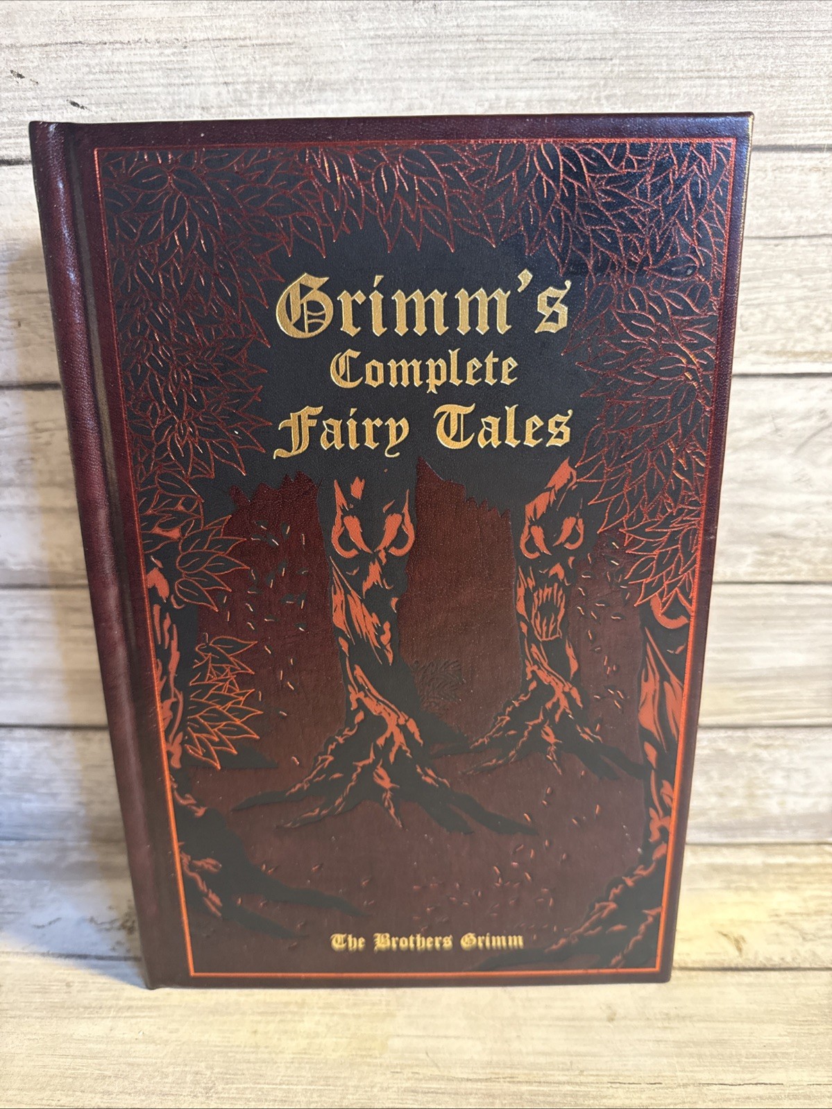 New! Grimm&rsquo;s Complete Fairy Tales Canterbury Classics Leather Bound Edition