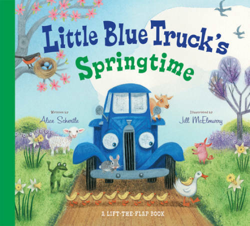 Little Blue Truck&rsquo;s Springtime – Board book By Schertle, Alice – GOOD