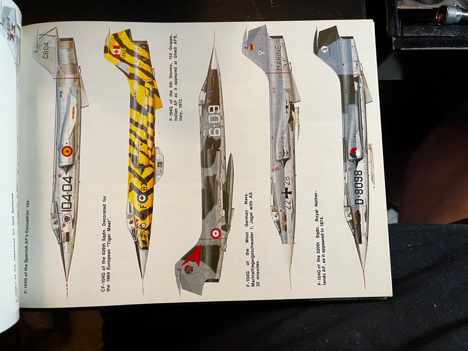 F-104 STARFIGTER in Action #27 Squad/Sig F104A F104B F104C F104D F104F F104G