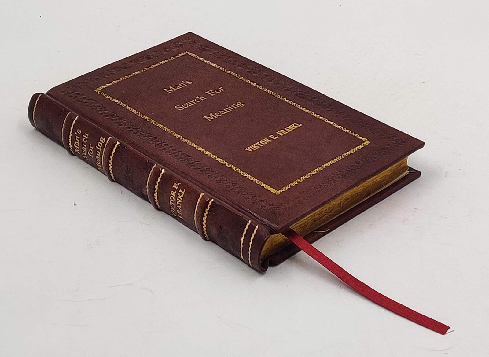 Man&rsquo;S Search For Meaning [Premium Leather Bound]