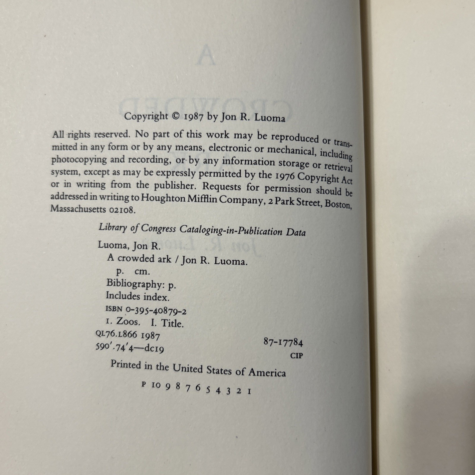 3 Book Combo: A Crowded Ark HC, In Patagonia TP, The Whispering Land PB