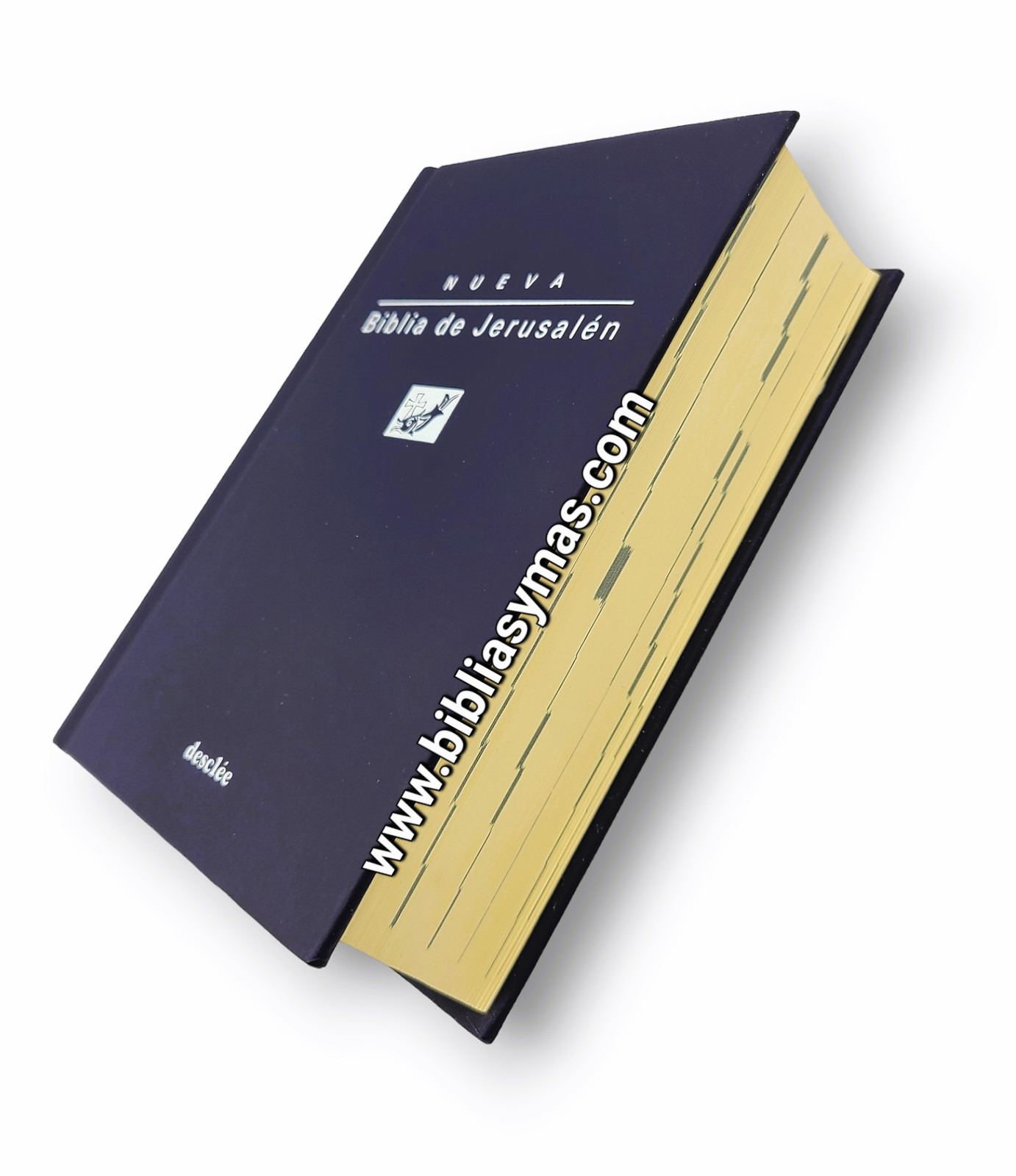 Biblia de Jerusalen Catolica Tamaño Bolsillo Tapa Dura Azul – Personalizada
