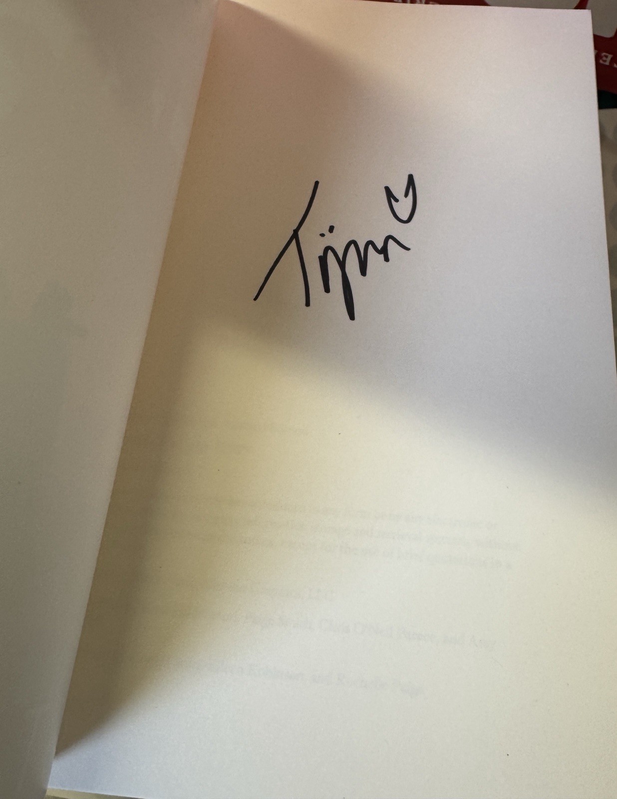 Enemies By Tijan Special Edition Signed Book