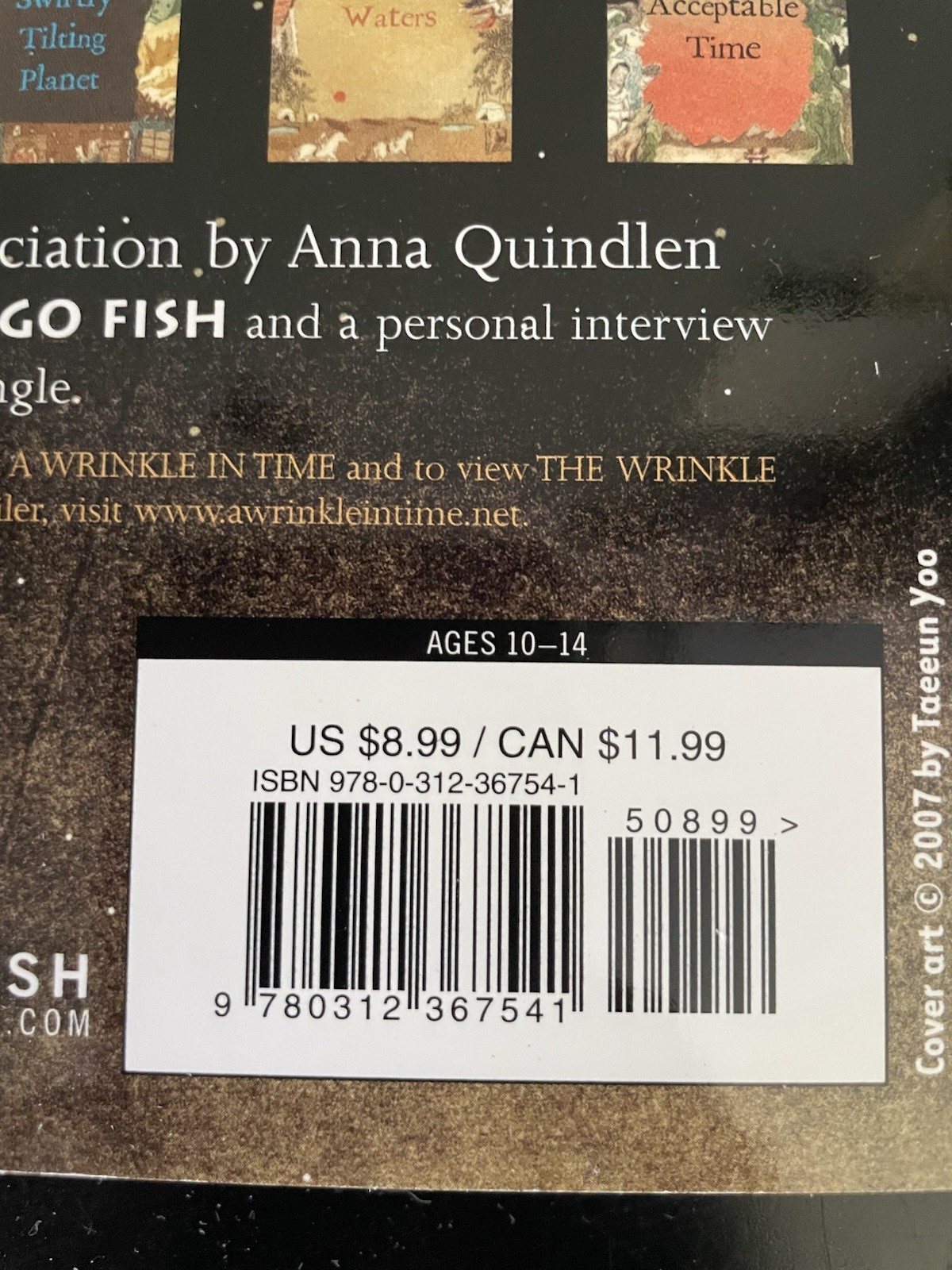 Brand New ~ A Wrinkle in Time by Madeleine L&rsquo;Engle (2007, Paperback) NWT