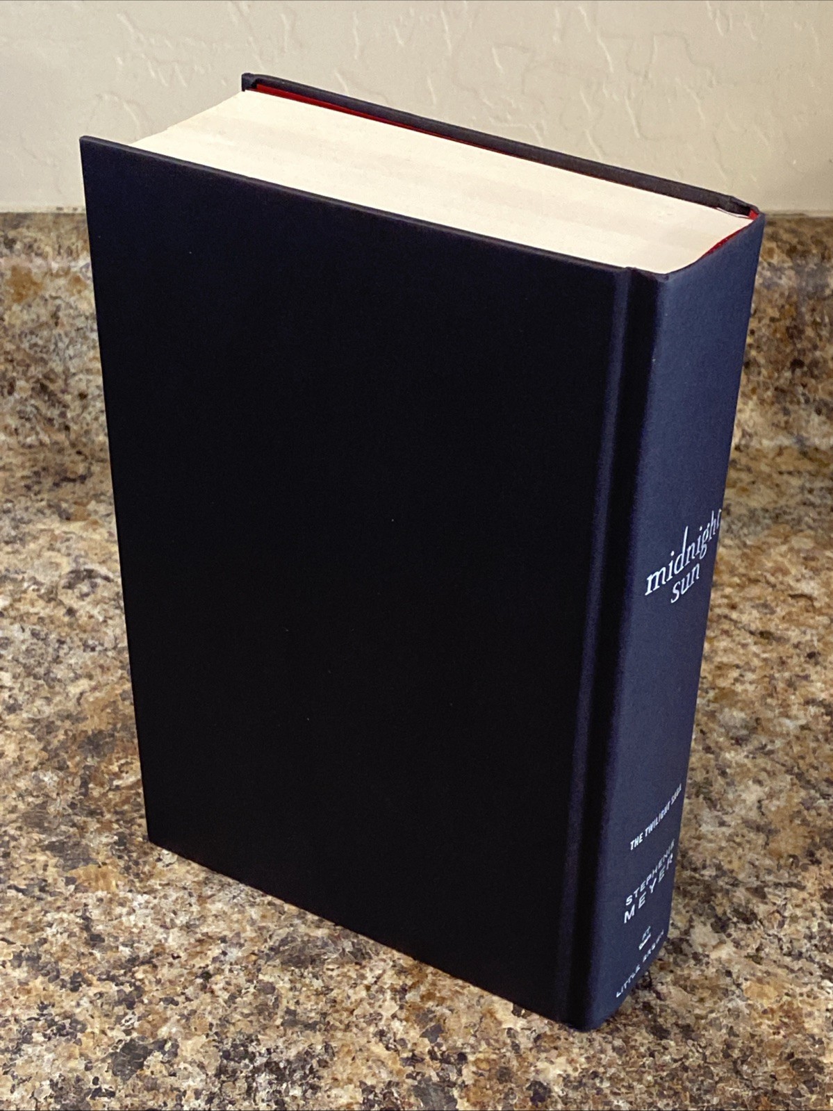 Midnight Sun SIGNED By Stephenie Meyer – Twilight – 1st Prt/1st Ed Near Fine HC
