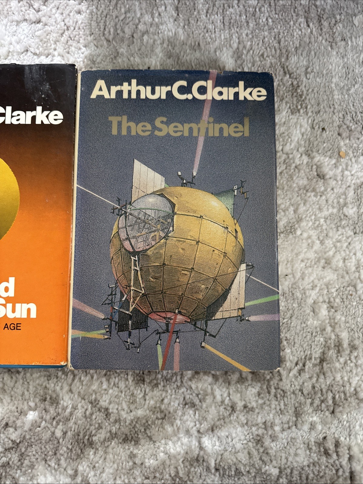 arthur c clarke book lot Imperial Earth, The Wind From The Sun,the Sentinel HC