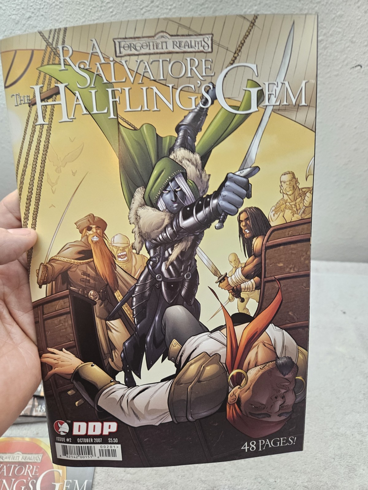 D&D FORGOTTEN REALMS R.A. SALVATORE&rsquo;S LOT OF 7 LEGACY, HALFLINGS GEM, STREAM
