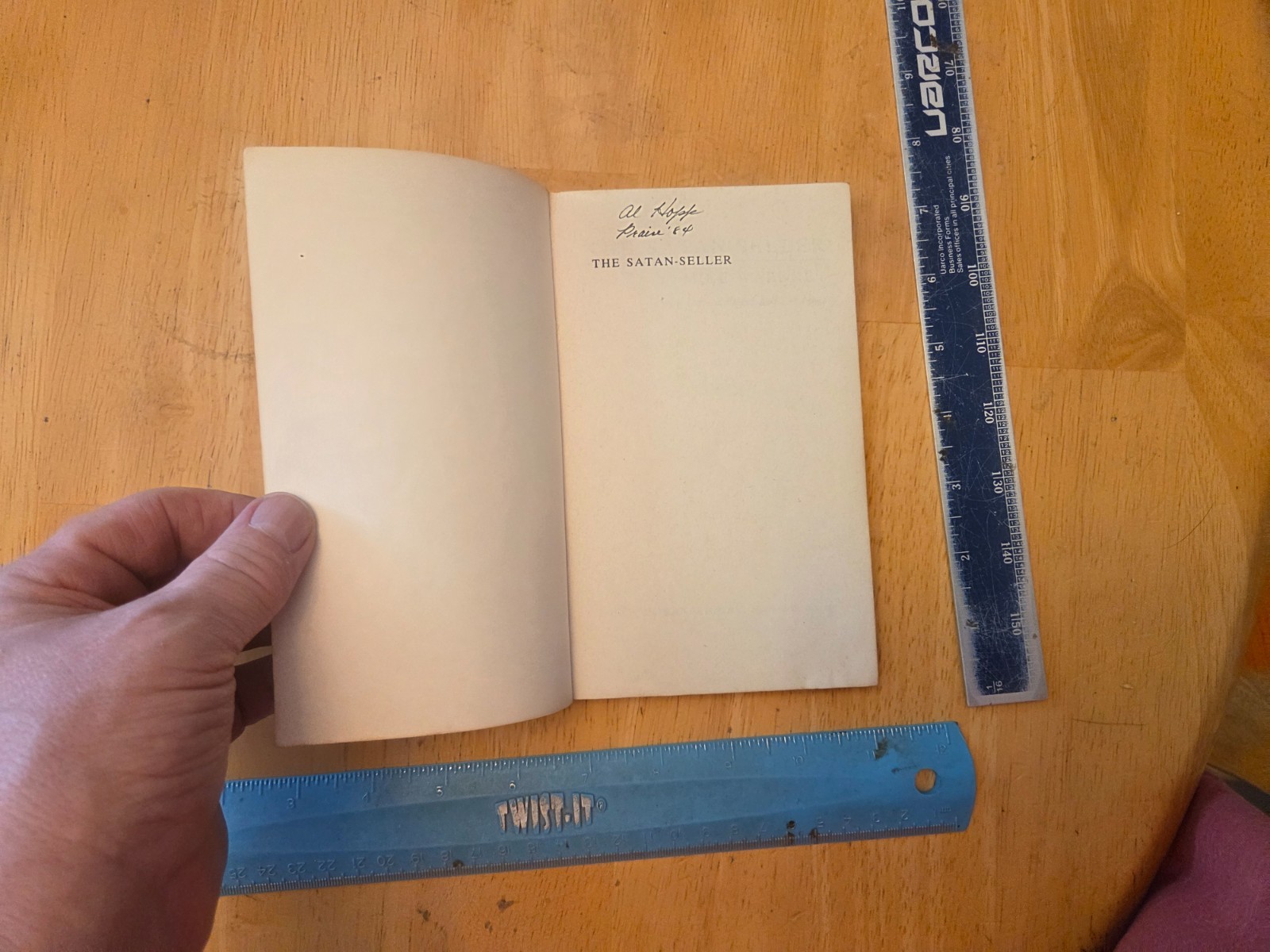 The Satan Seller by Mike Warnke – 1972 Logos Paperback