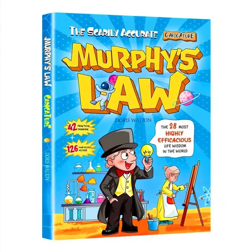 Murphy&rsquo;s Law Comic Book Kids 8-12 Illustrated Paperback 128 Pages