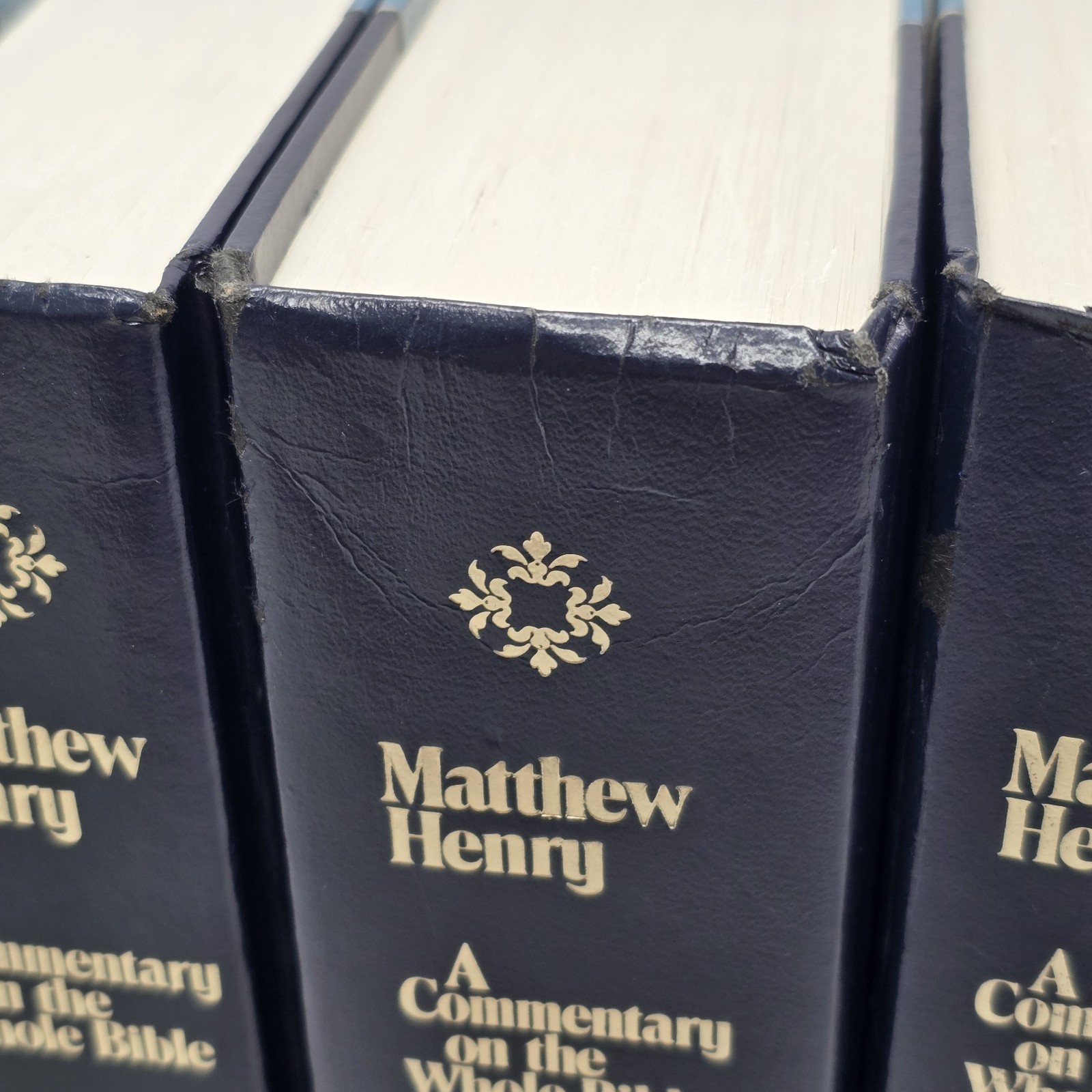 Matthew Henry&rsquo;s Commentary On The Whole Bible Vol 1-6 Complete Set Revell Vtg