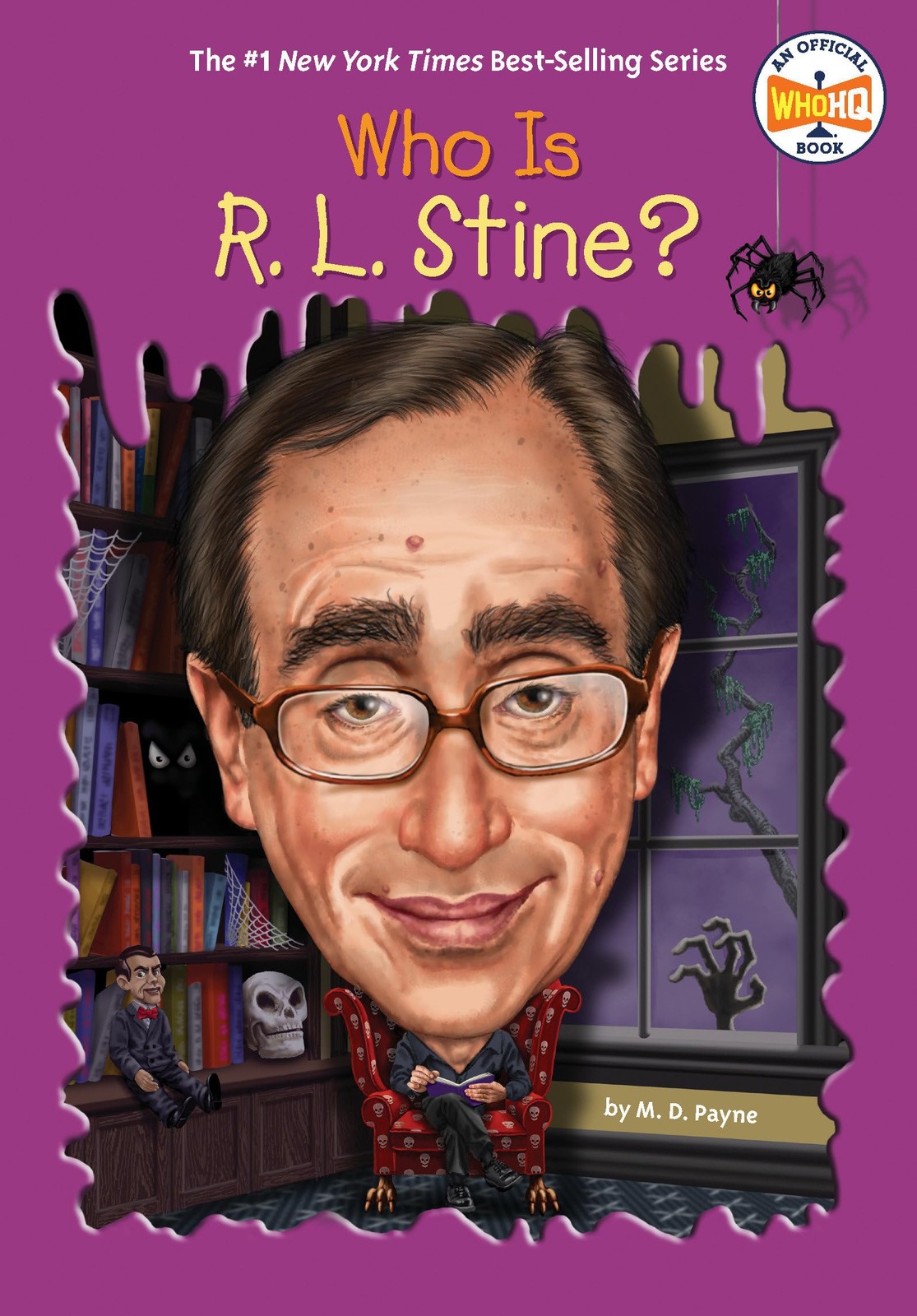 Who Is R. L. Stine? (Who Was?) – paperback Payne, M. D.|Who HQ|Murray, Jake