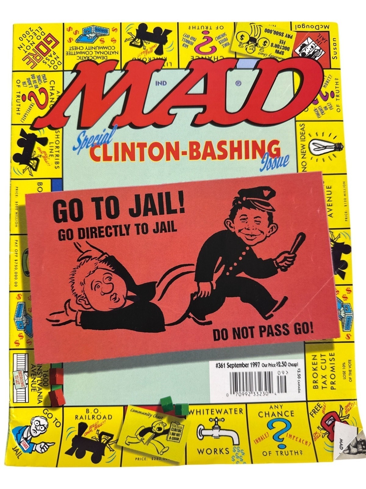 Mad Magazine no. 361 September 1997 « Go to Jail, Do not pass GO!