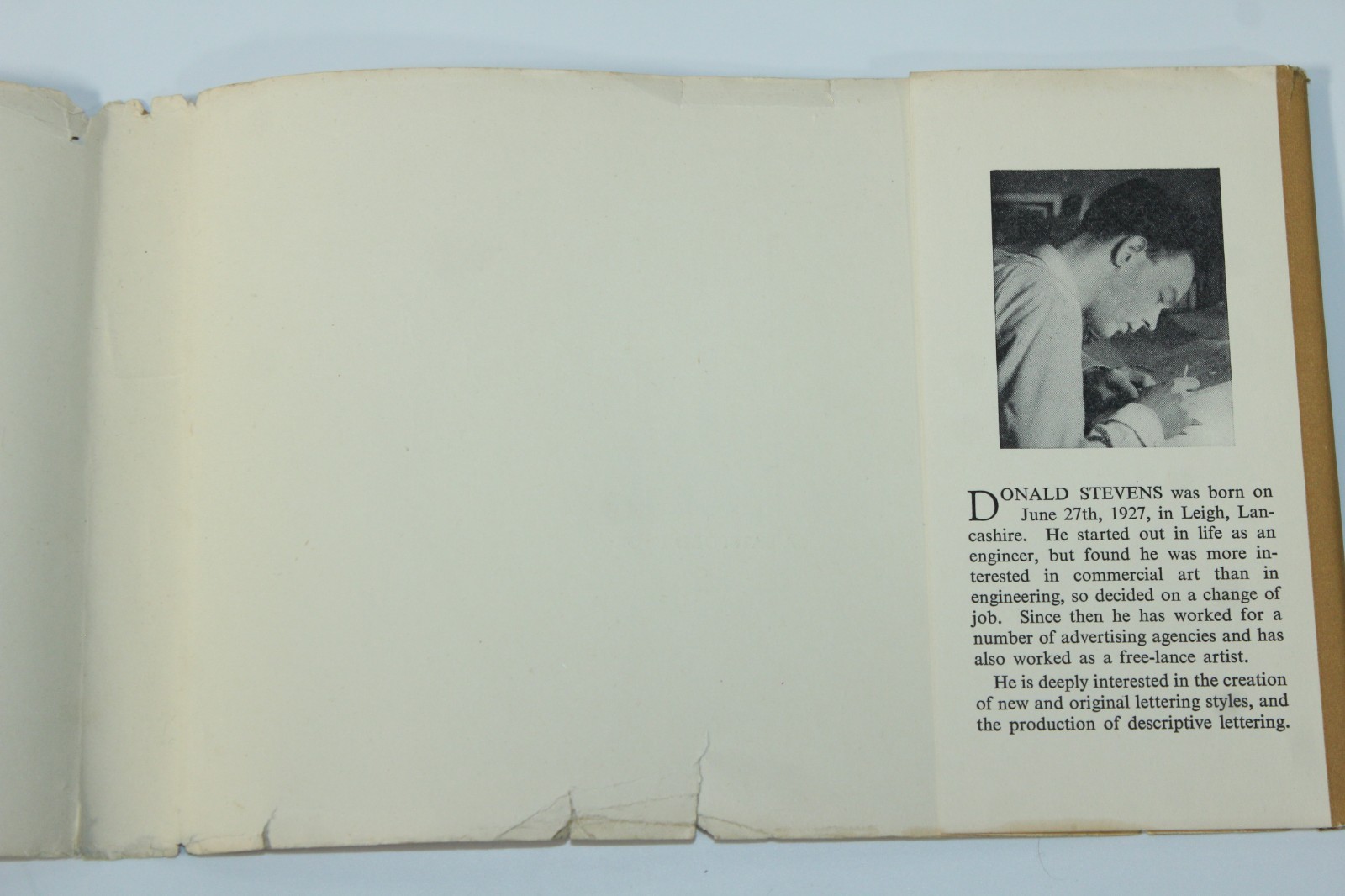 Brush Script by Donald Stevens (1953) HCDJ