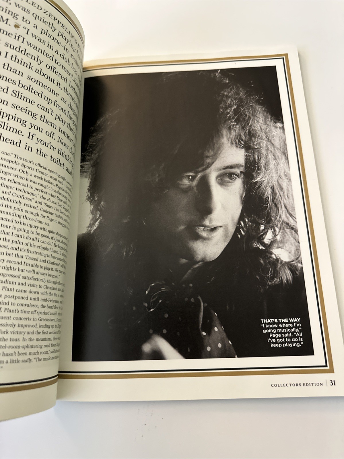 LED ZEPPELIN -ROLLING STONE COLLECTOR&rsquo;S EDITION MAGAZINE – « INSIDE THEIR MUSIC »