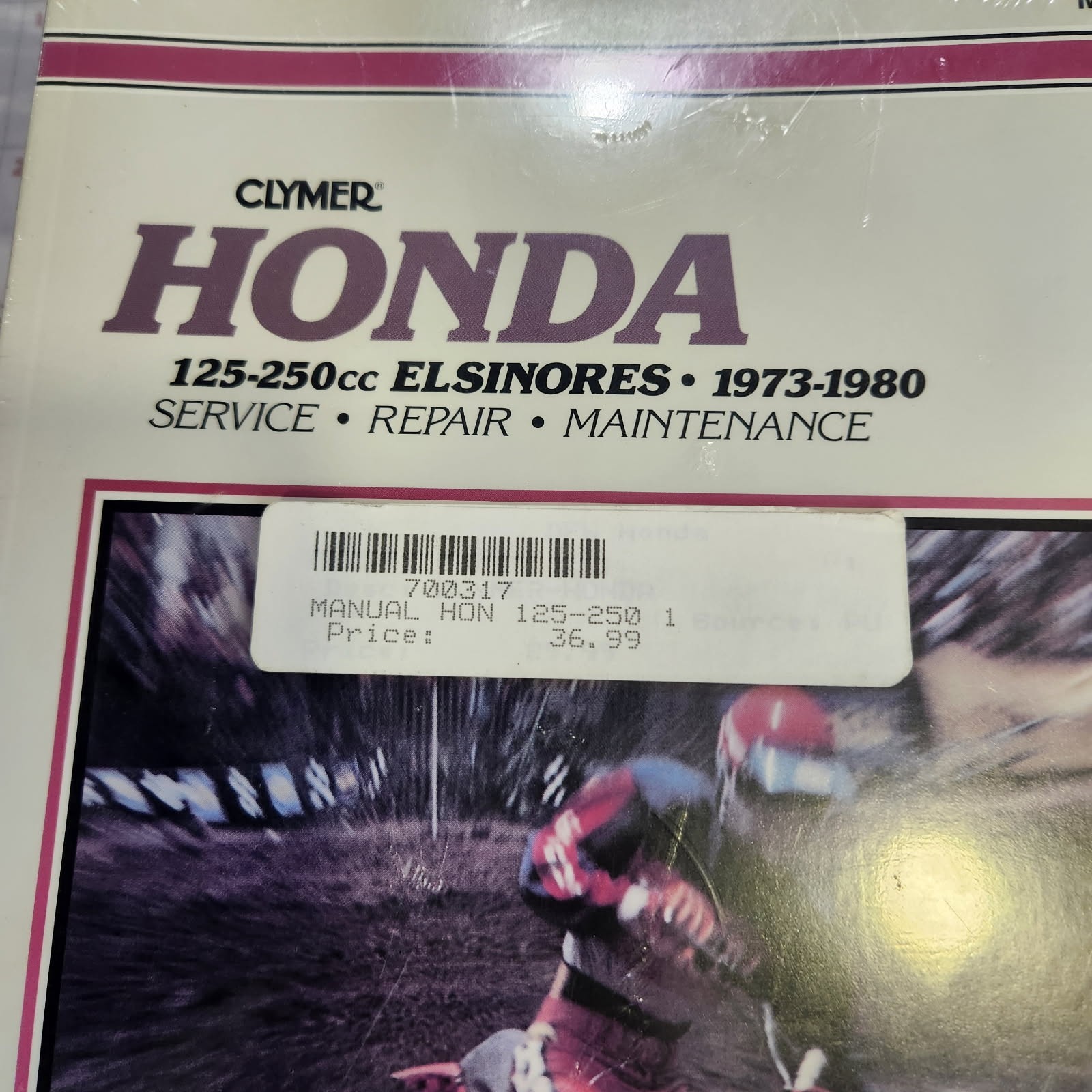 M317 Honda 125-250cc Elsinores 1973–1980 Clymer Service Repair Maintenance