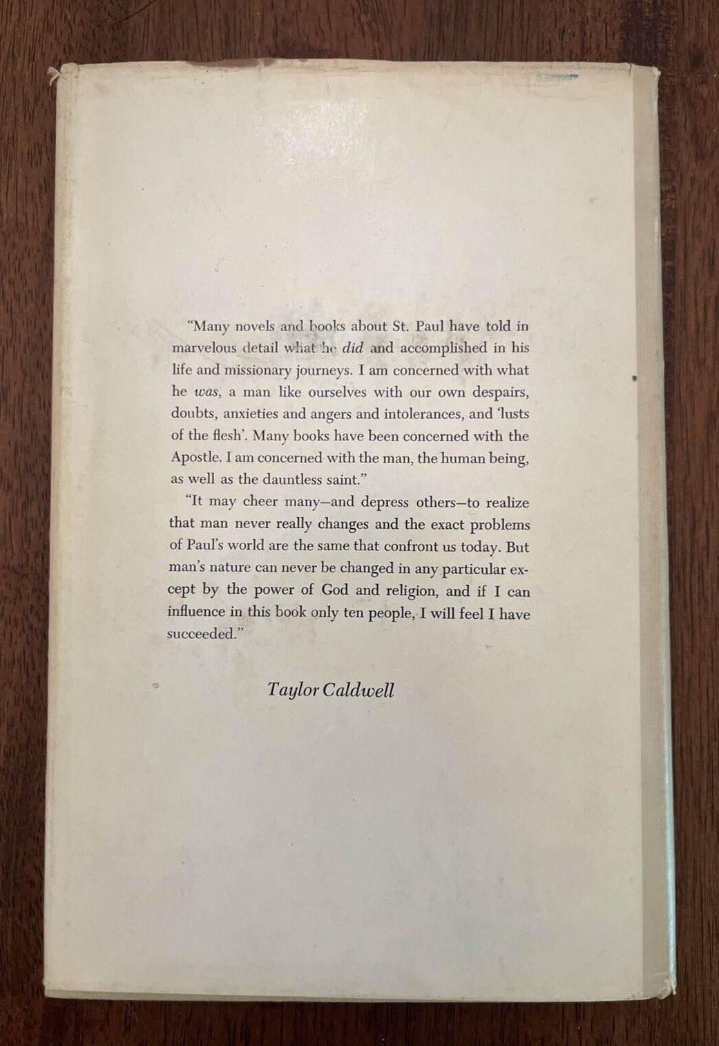Great Lion of God, A Novel About St. Paul by Taylor Caldwell *STATED FIRST *NICE