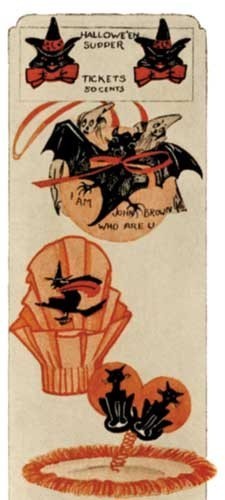 1924 Dennison&rsquo;s Bogie Book (Dennisons Halloween)