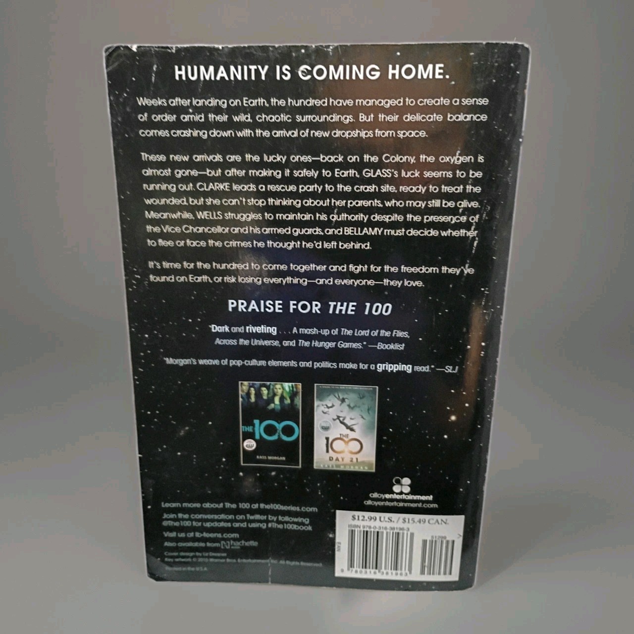 The 100: Homecoming — Cass Morgan |2015 1st Edition 1st Print • Dystopian Sci‑Fi