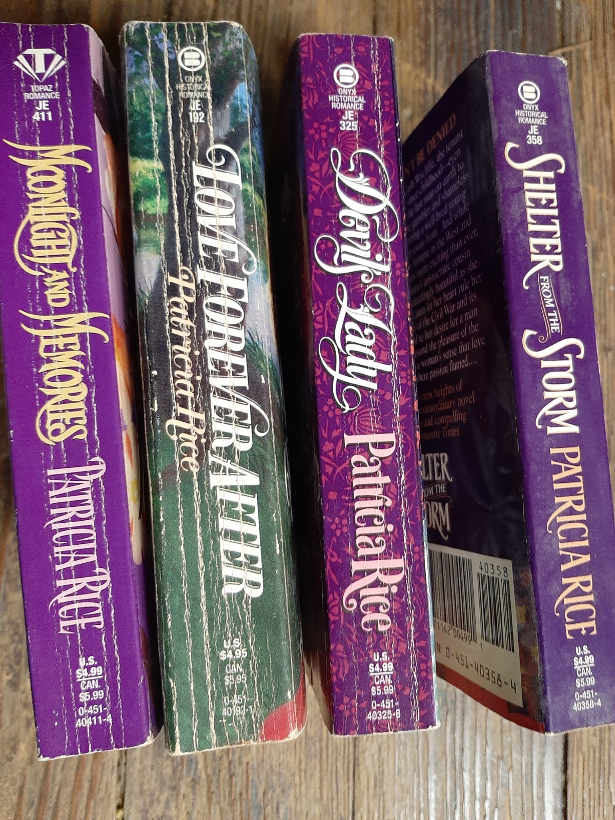 Four Patricia Rice Historical Romances. Early 1990&rsquo;s