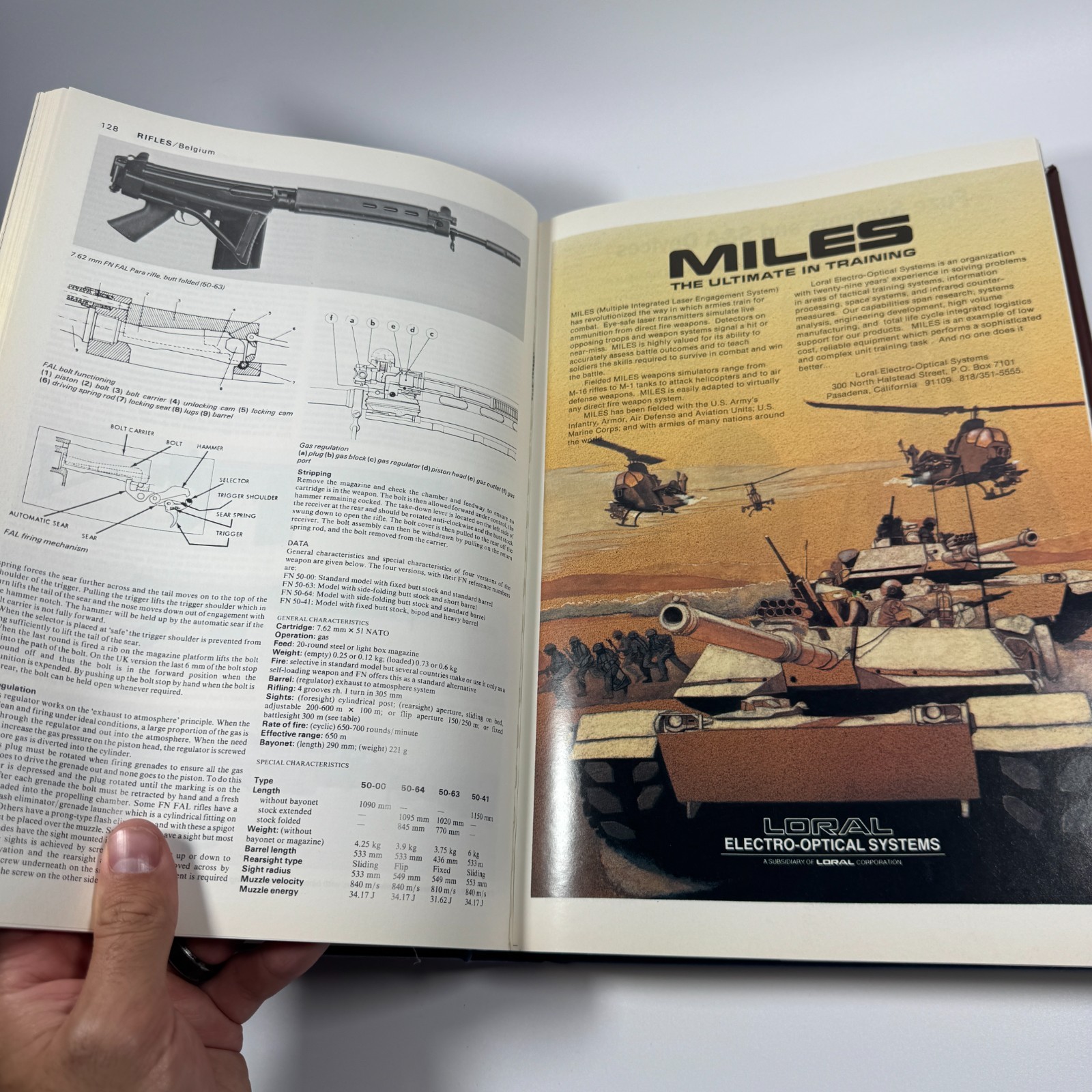 Jane&rsquo;s Infantry Weapons 1988/89 Edited by Ian V. Hogg 14th Edition HC/DJ 1988
