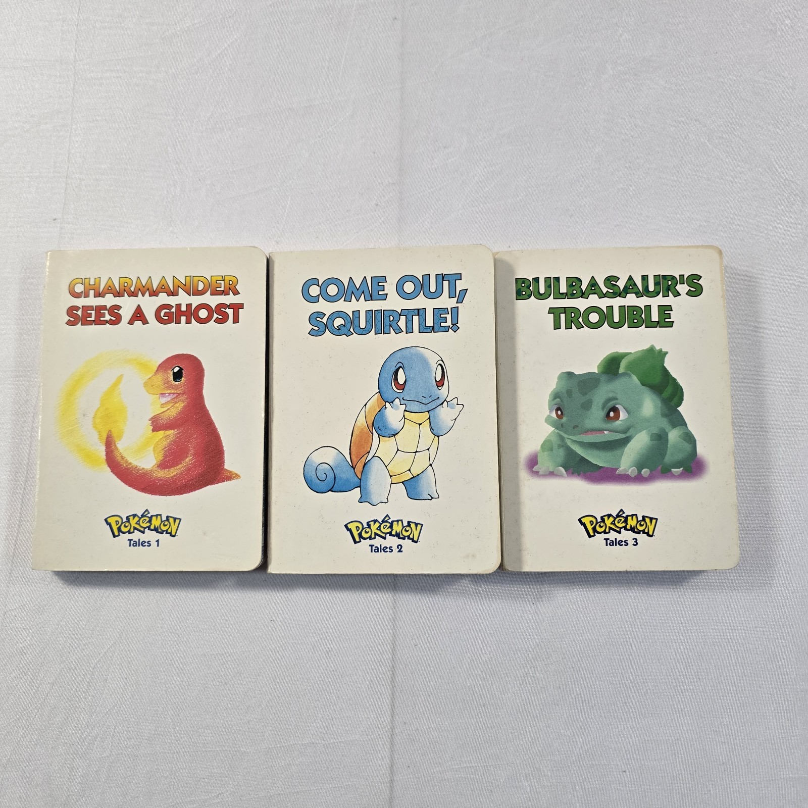 Pokemon Tales, Vol. 1-3 by Tomoaki Imakuni (1999, Children&rsquo;s Board Books)