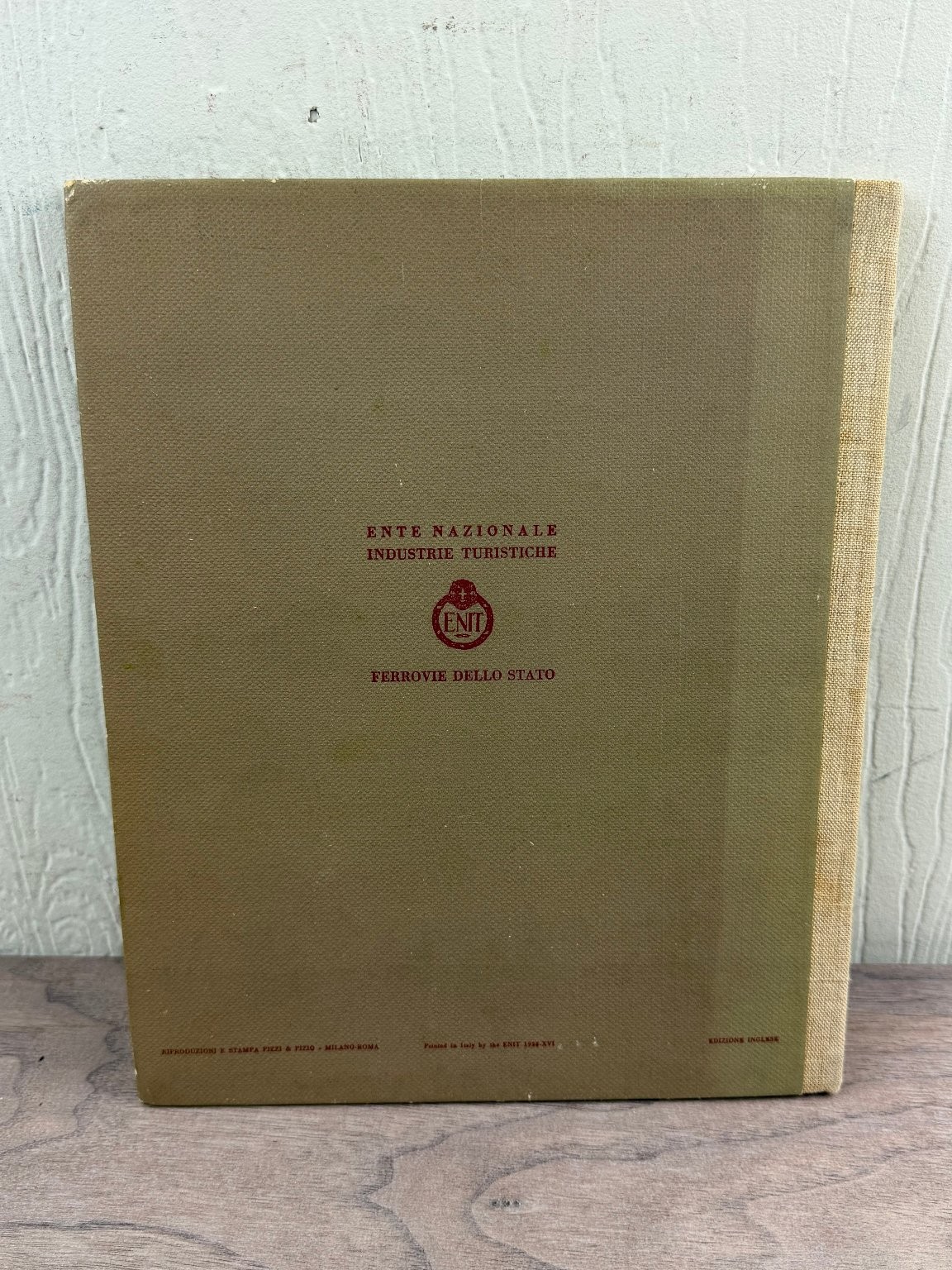 Italy The Land of Art 1938 ENIT Italian Art History Travel Guide
