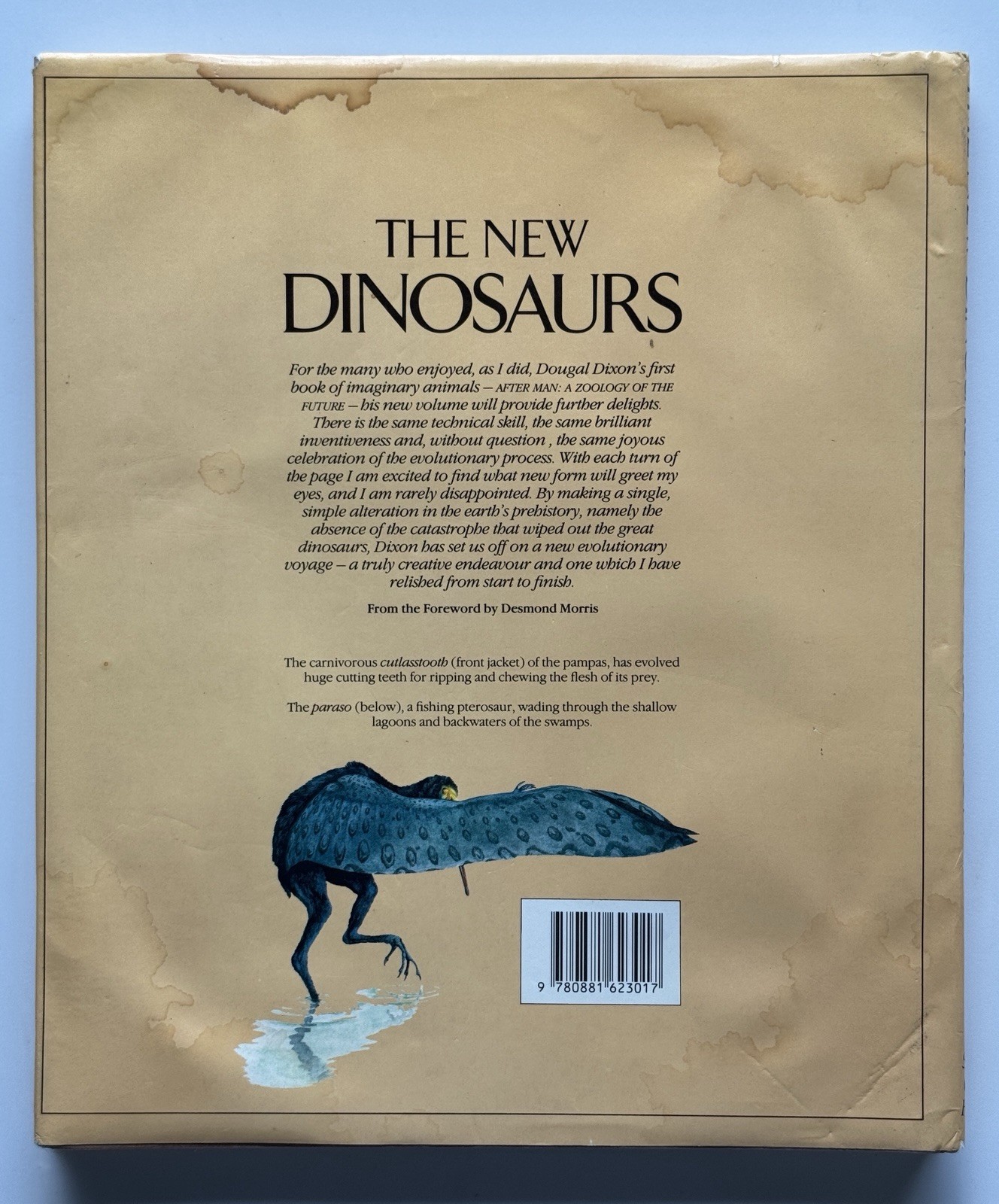 The New Dinosaurs Dougal Dixon 1988 First Edition HC/DJ Speculative Evolution