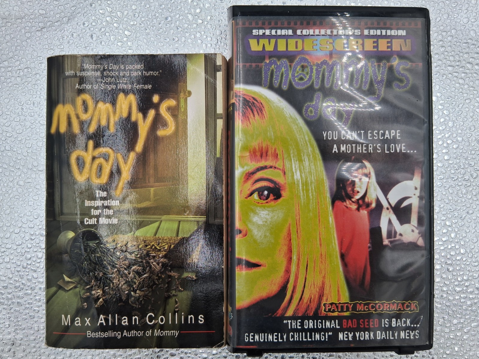 Mommy&rsquo;s Day by Max Allan Collins 1998 Leisure Horror PB W/ Mommy&rsquo;s Day 1998 Vhs
