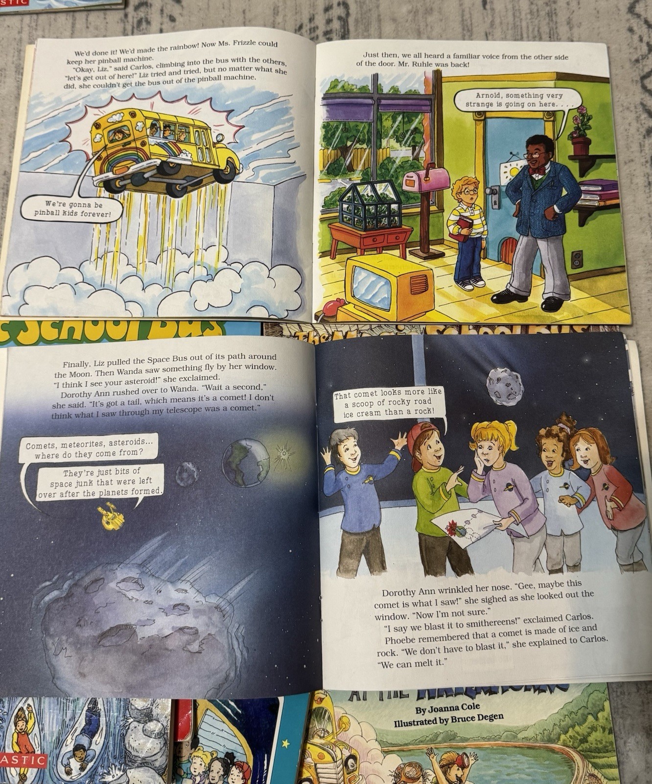 Magic School Bus Book Lot 18 Joanna Cole Scholastic