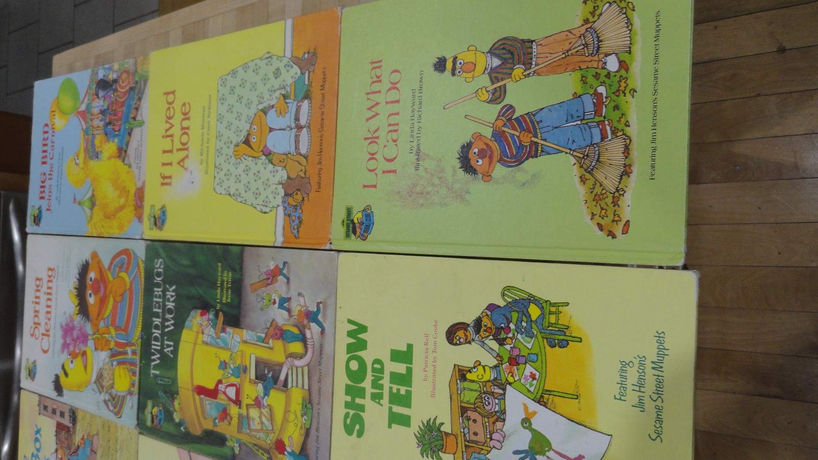 Sesame Street Book Club 1980&rsquo;s Set of 26 Books See Below for Titles & Condition