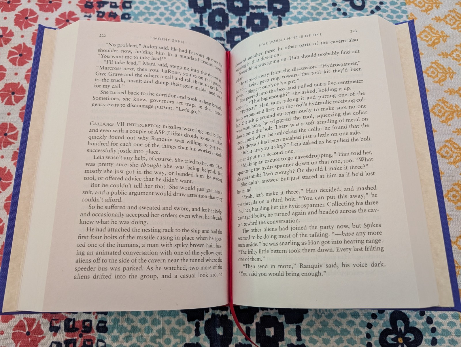 Star Wars Choices Of One Timothy Zahn Custom Rebound Hardcover Collector&rsquo;s Book