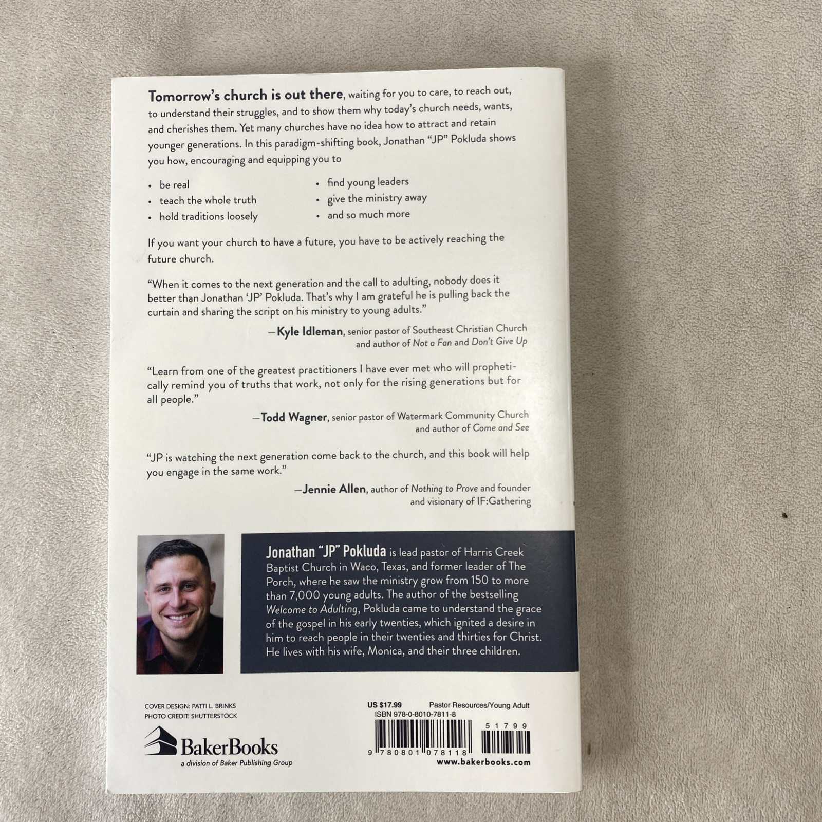 Welcoming the Future Church by Jonathan « JP » Pokluda Christian Book Teach Engage