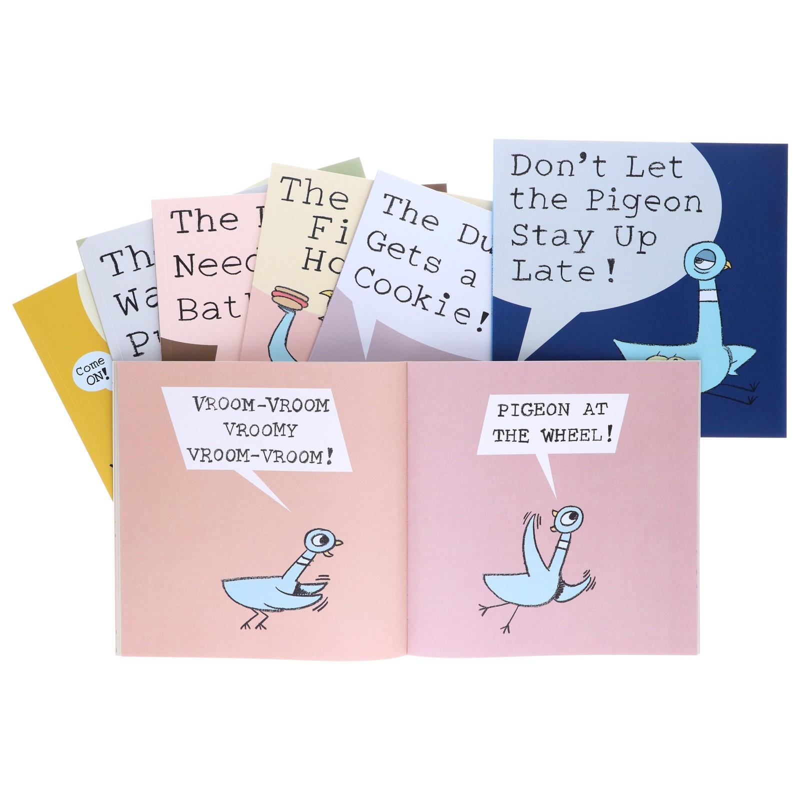 Don&rsquo;t Let the Pigeon Series 7 Books Collection Set By Mo Willems – Ages 3-7 – PB