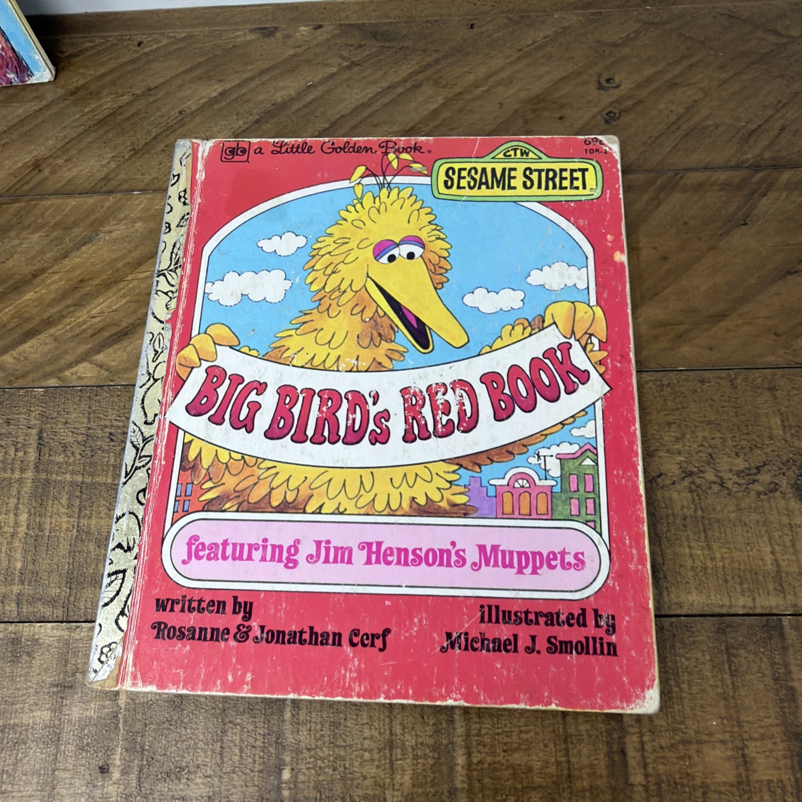 Sesame Street A Little Golden Book Vintage Children&rsquo;s Books 1970-80s