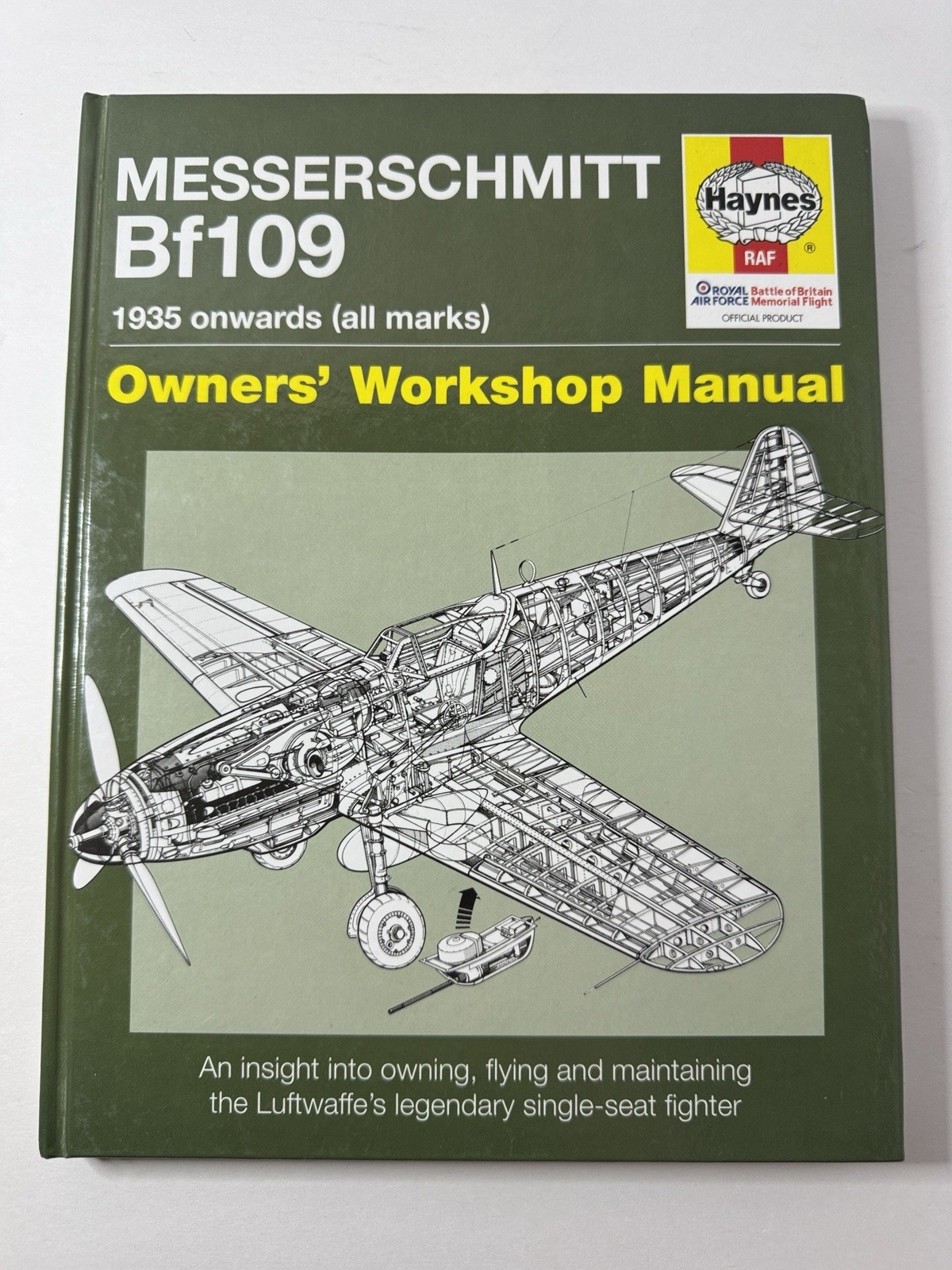 Messerschmitt Bf109 1935 onwards Owners&rsquo; Workshop Manual By Haynes – Hardback