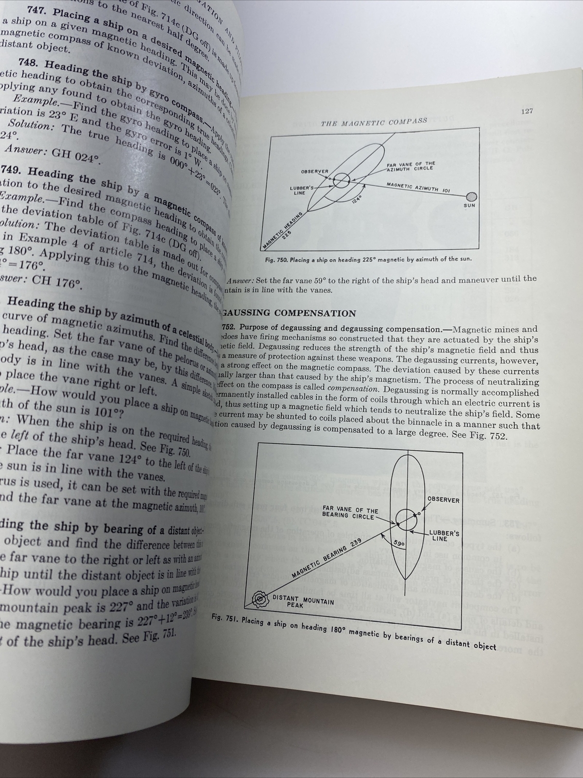 Dutton&rsquo;s Navigation and Piloting 5th Printing 1963 by Hill Utegaard Riordan aby