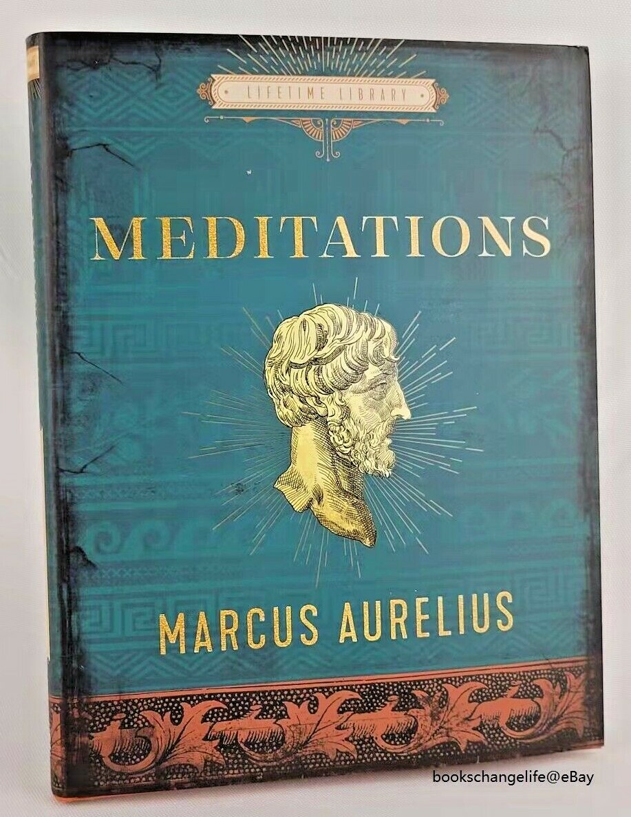 MEDITATIONS Marcus Aurelius George Long (8&Prime;x6&Prime;) Hardcover *Brand New*