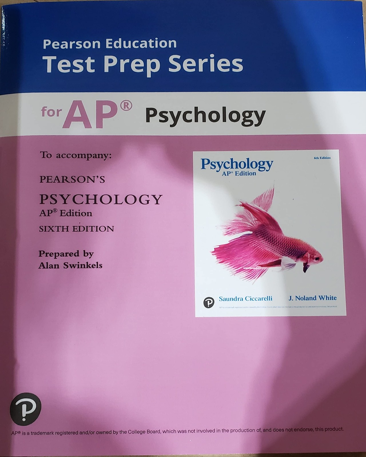 Pearson Education Test Prep Series for AP Psychology, To accompany: Pearson&rsquo;…