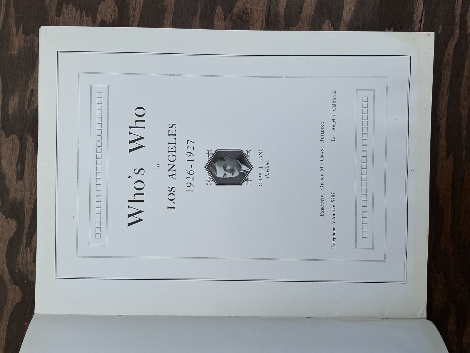 Who&rsquo;s Who in Los Angeles 1926-27 Women & Men in LA, Roaring 20s Los Angeles Hist