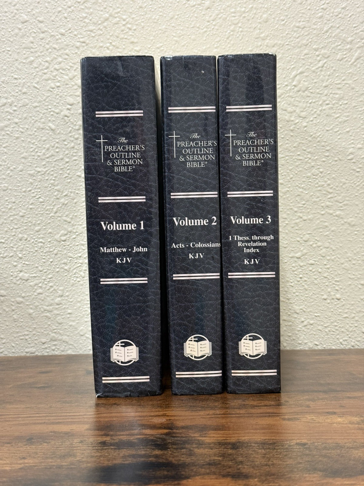 Preacher&rsquo;s Outline & Sermon Bible-KJV Hardcover Leadership 3 VOLUMES