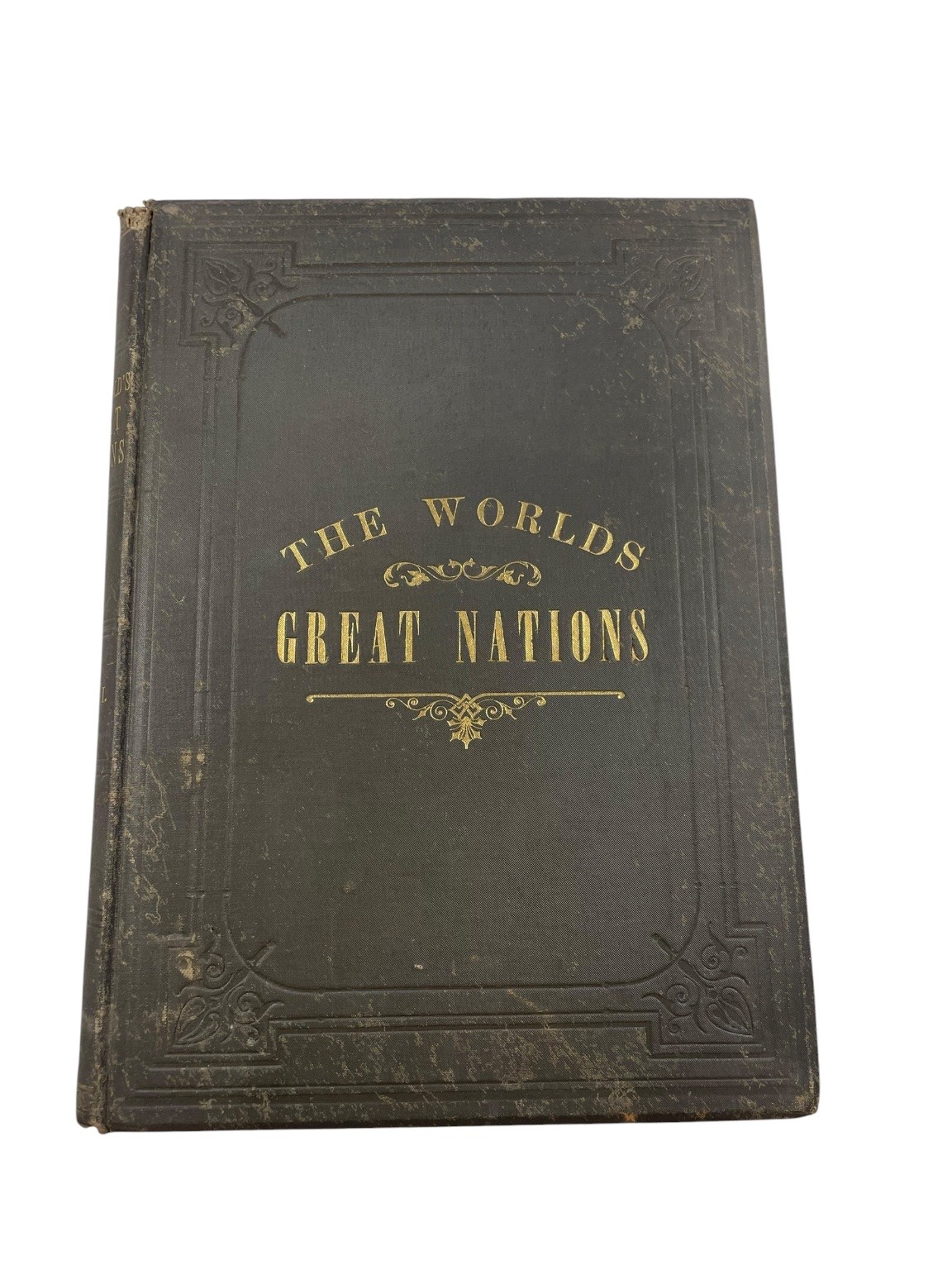 Pictorial History World&rsquo;s Great Nations Yonge 1882 Vol I Selmar Hess Antique