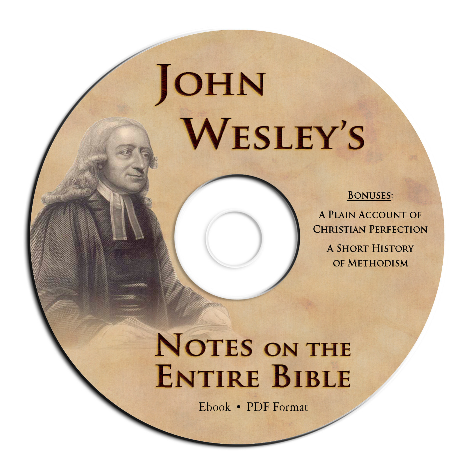 John Wesley&rsquo;s Notes on the Entire Bible-Study-Commentary-Christian-Methodist-CD