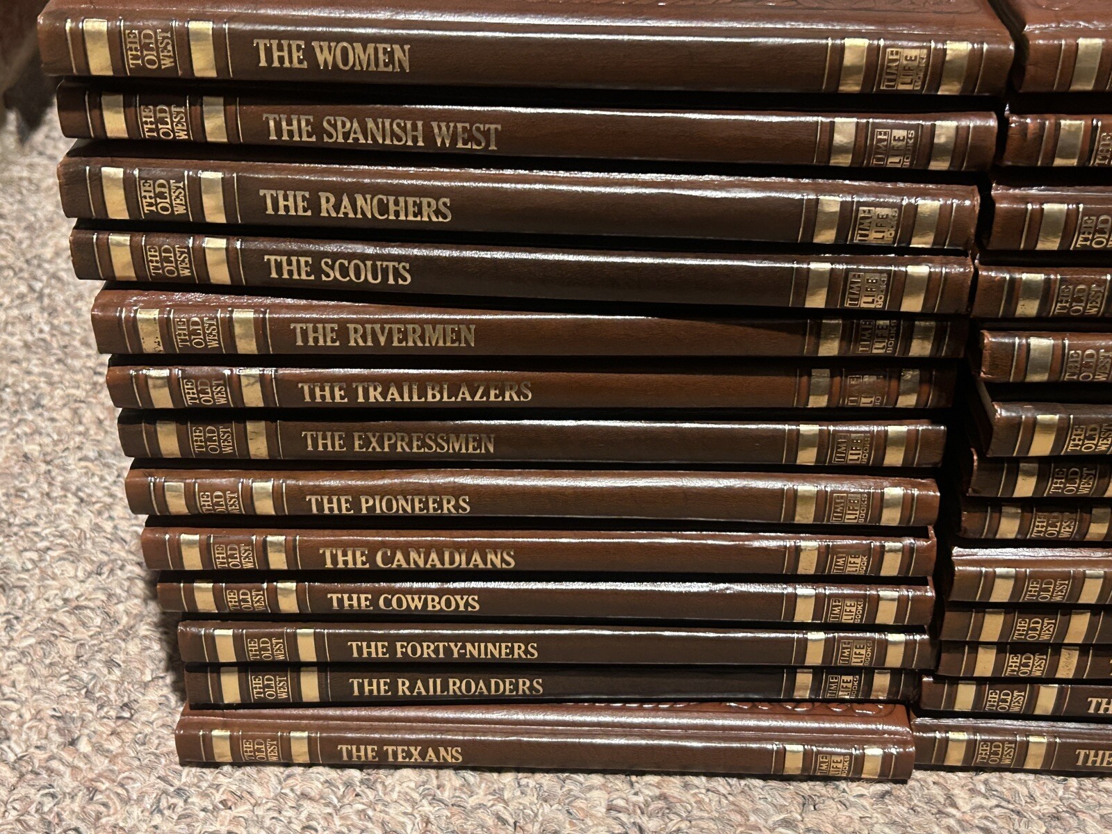 Vintage Time Life THE OLD WEST Book Set Collection 1970s Complete 26 Volumes