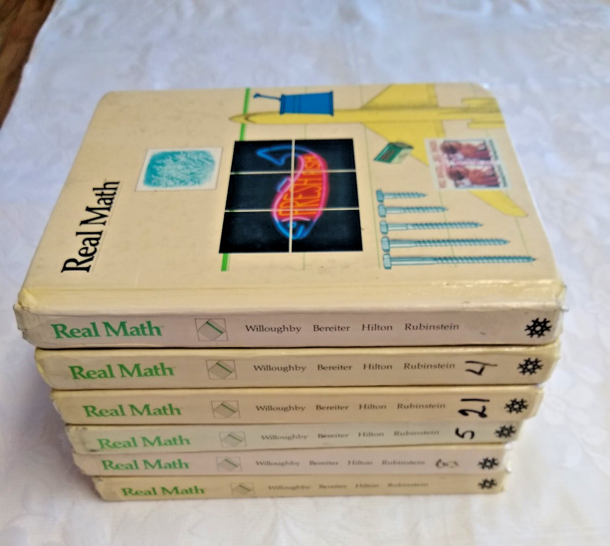 Open Court Real Math grade 6 – 436 pages Good Condition